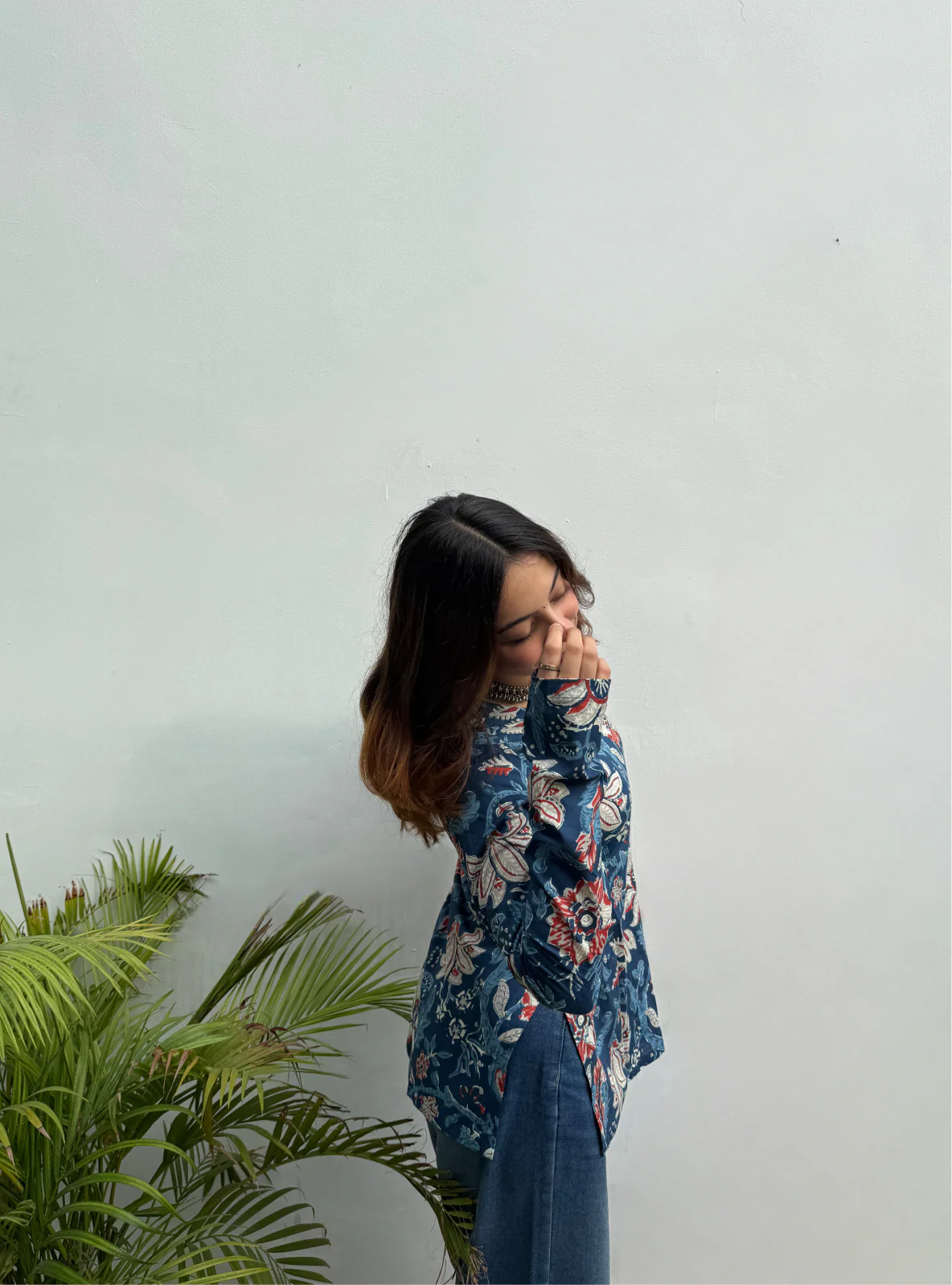 Kiara Straight Sleeves Kurti by Kurti Kudi