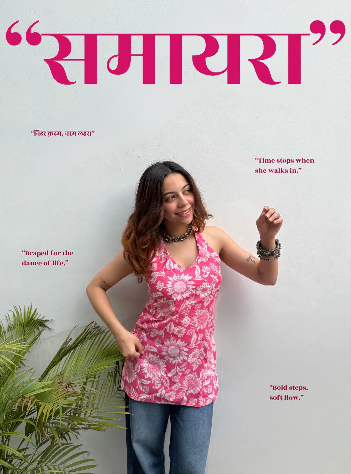 Samayra Halter Neck Kurti by Kurti Kudi