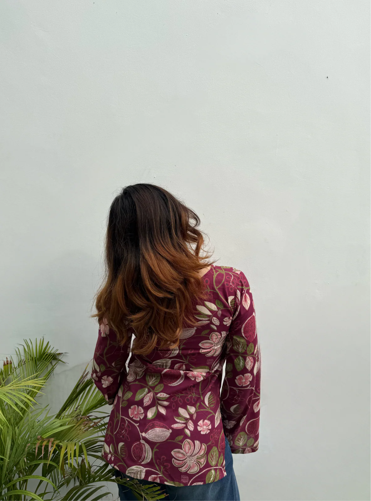 Rudrani Bell Sleeves Kurti by Kurti Kudi